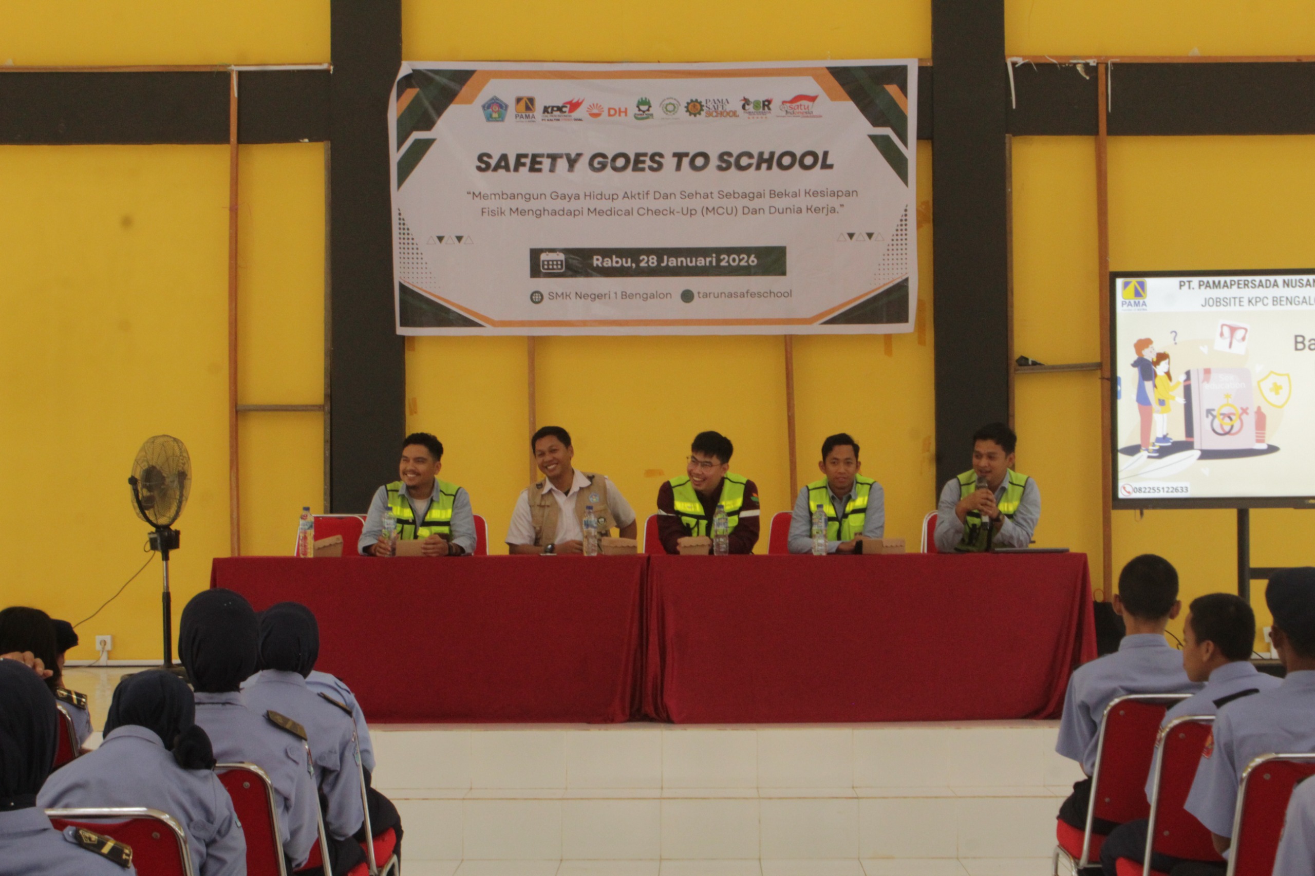 Siap Terjun ke Industri: PT KPP Berikan Pembekalan K3LH dan Persiapan MCU bagi Taruna Kelas 11