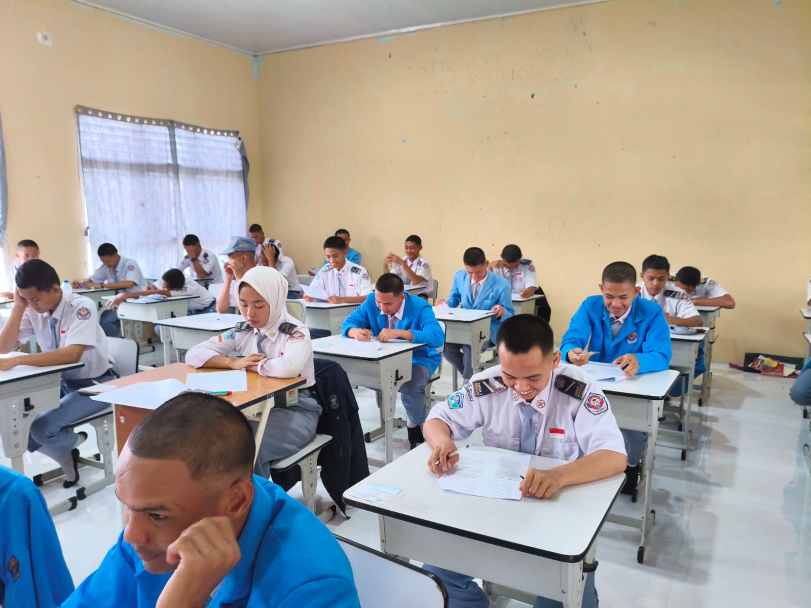 Gerbang Terakhir Menuju Kelulusan: Taruna Kelas XII SMKN 1 Bengalon Awali Asesmen Satuan Pendidikan (ASP) 2026