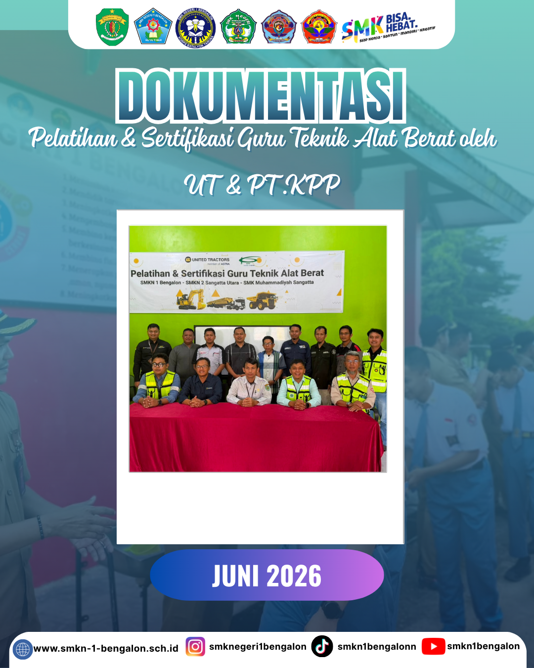 Tingkatkan Kompetensi Guru, Dua Tenaga Pendidik TAB SMKN 1 Bengalon Ikuti Pelatihan & Sertifikasi Industri oleh UT dan PT KPP